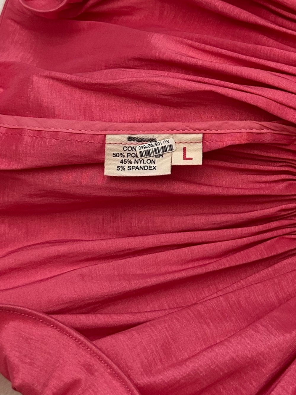 CeliaB Pink Prisma Ruffle Mini Dress Large barbiecore statement 38204 - Picture 10 of 11
